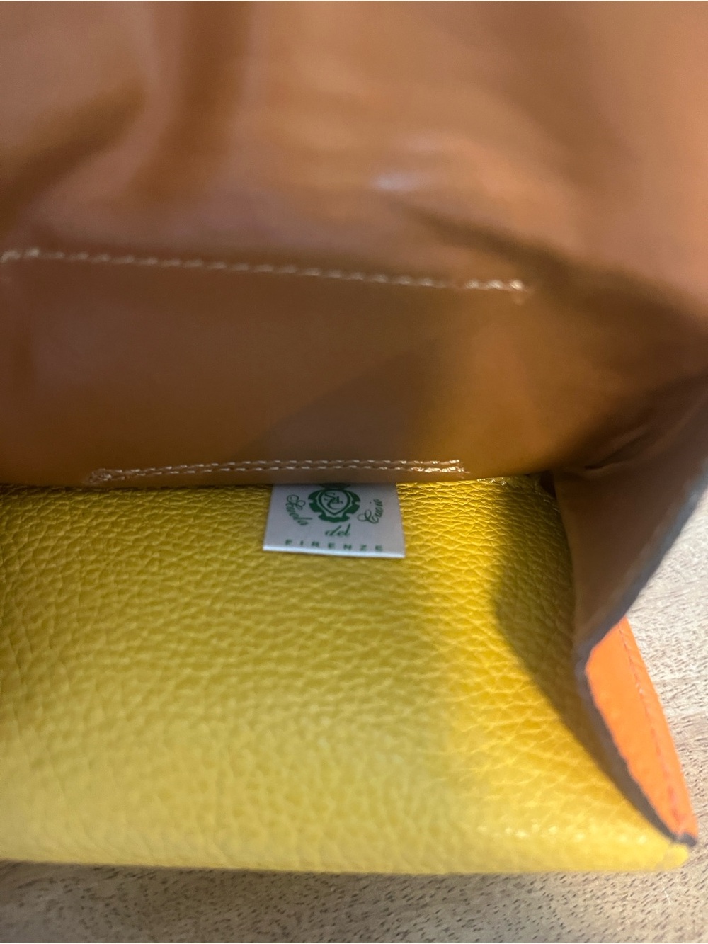 Scuola del Cuoio Firenze leather wallet - Picture 5 of 12